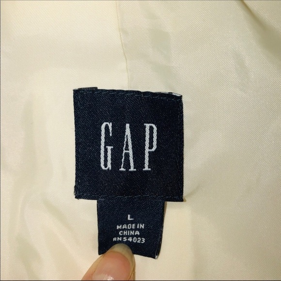 Gorgeous GAP creamy white coat NWOT - Picture 11 of 15